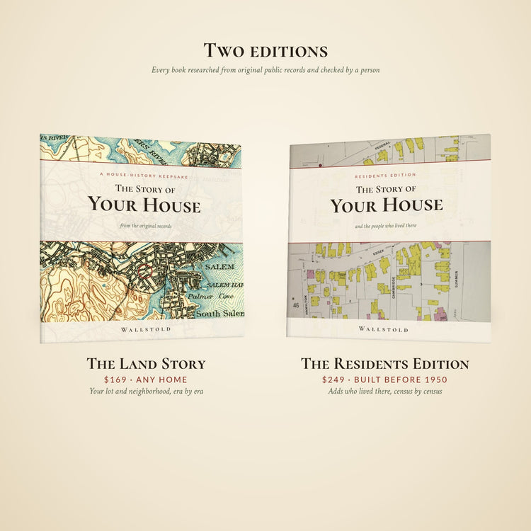 The two Wallstold editions side by side